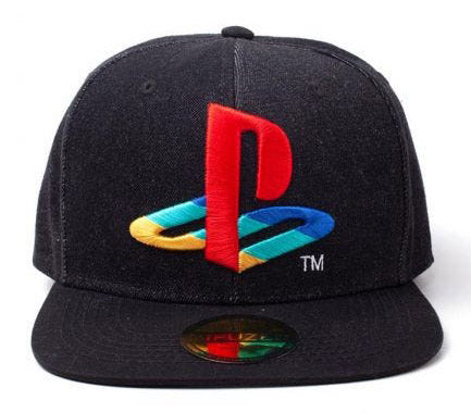 Cap PlayStation Logo Denim