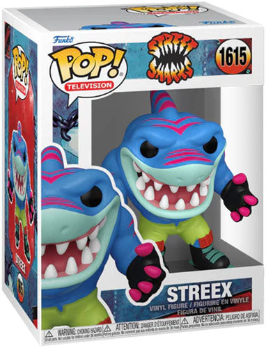 FUNKO POP Street Sharks Streex 1615