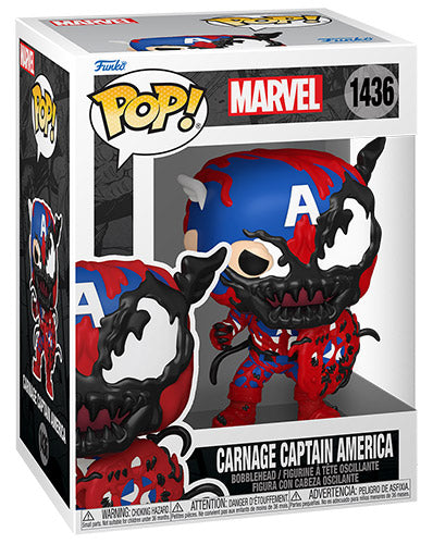 FUNKO POP Marvel Carnage Captain America 1436