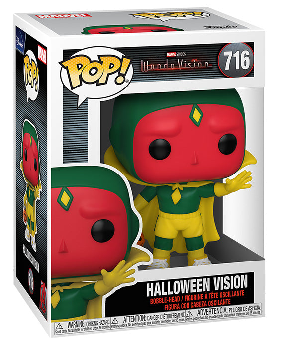 FUNKO POP WandaVision Halloween Vision Bobble 716