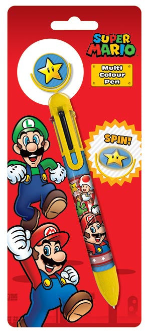Penna Multicolore Super Mario Burst