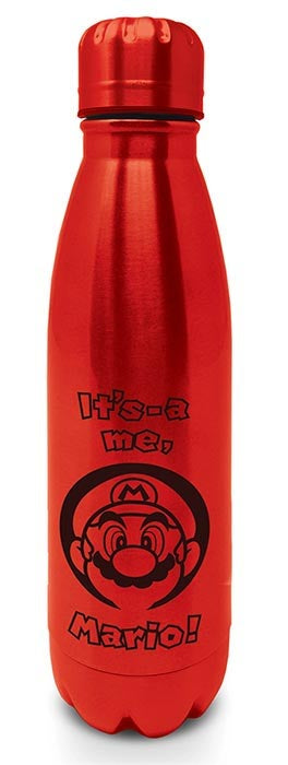 Borraccia Metallica Super Mario It's a Me Mario