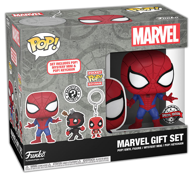 FUNKO POPS Gift Set Marvel Retail Box