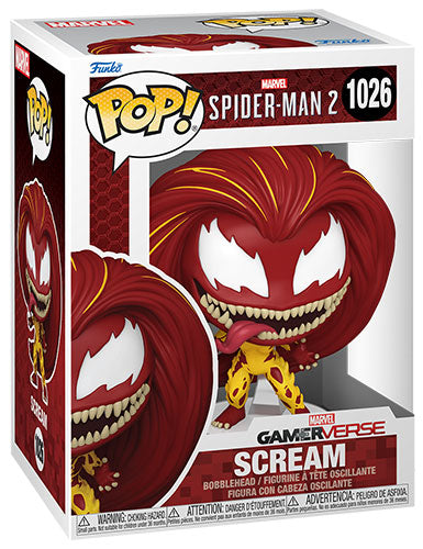 FUNKO POP Spider-Man 2 Scream 1026
