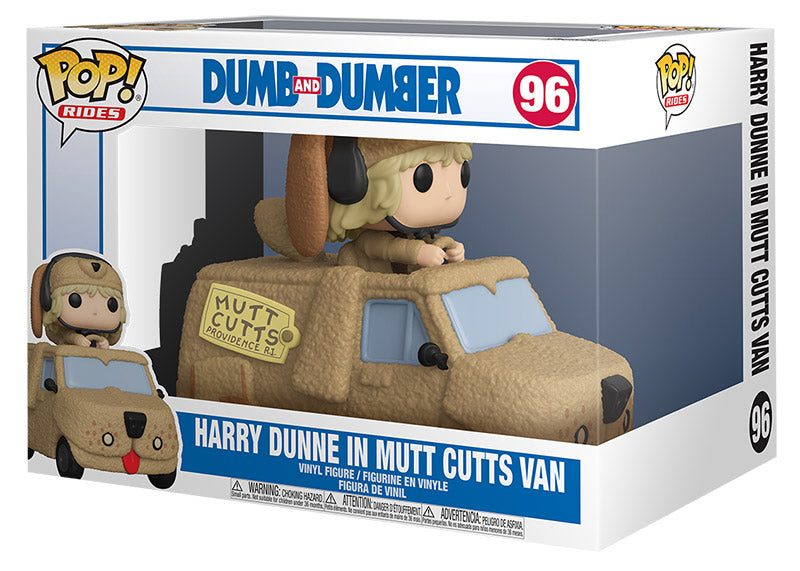 FUNKO POPS Rides Dumb & Dumber Harry in Mutt Cutts 96