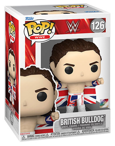 FUNKO POP WWE British Bulldog 126