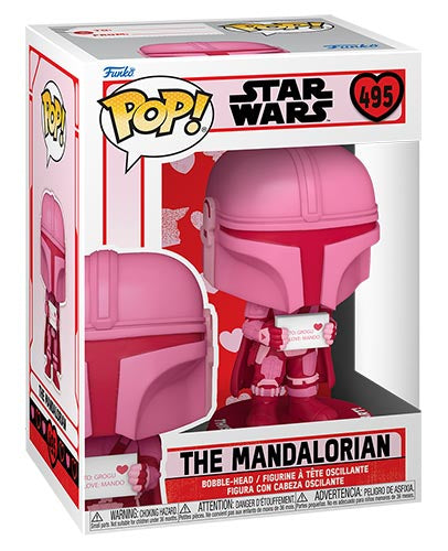 FUNKO POP Star Wars Valentines S2 The Mandalorian