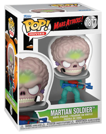 FUNKO POP Mars Attacks! Martian Soldier 1877
