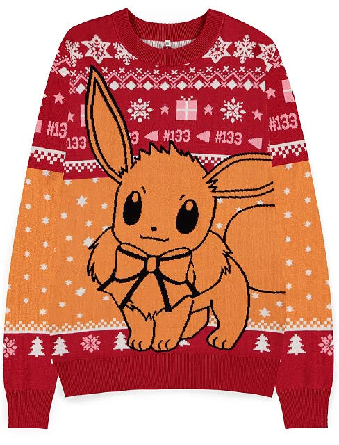 Maglione Natale Pokemon Eevee #133 M