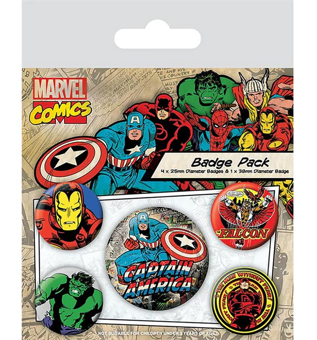 Marvel Captain America Pins