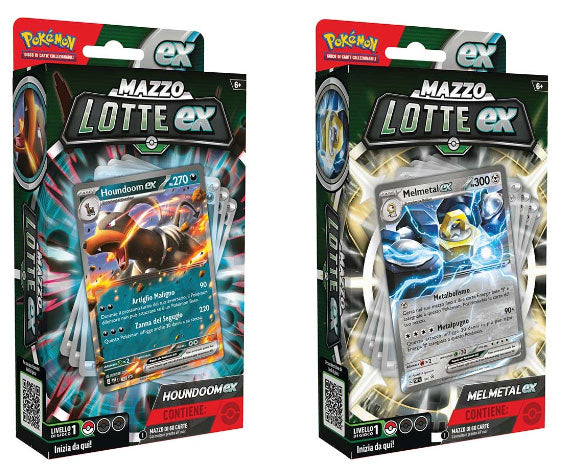 Pokemon ITA Mazzo Lotte Houndoom Ex / Melmetal Ex