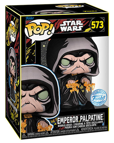 FUNKO POP Star Wars Emperor Palpatine Bobble 573