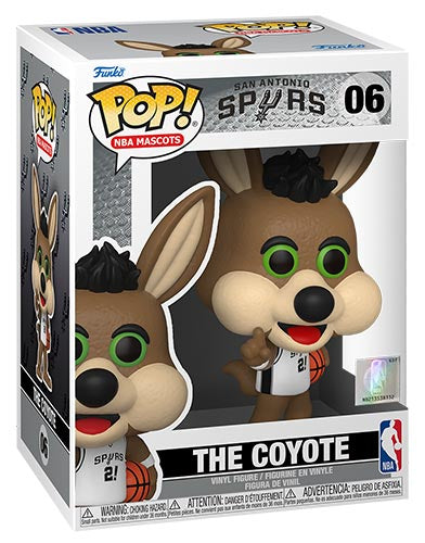 FUNKO POP NBA Mascots San Antonio Spurs The Coyote 06