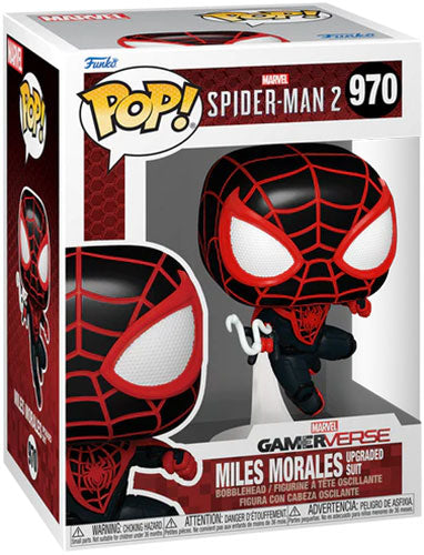 FUNKO POP Spider-Man 2 Miles Morales Upgraded Suit 970
