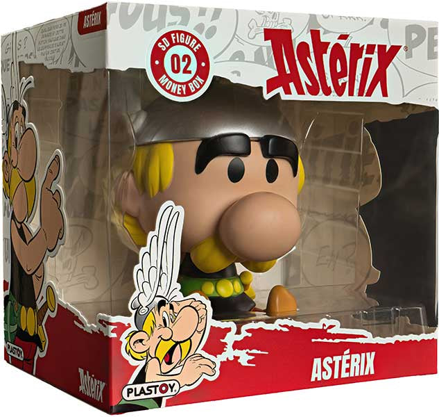 PLASTOY Salvadanaio Chibi Asterix & Obelix Asterix V2