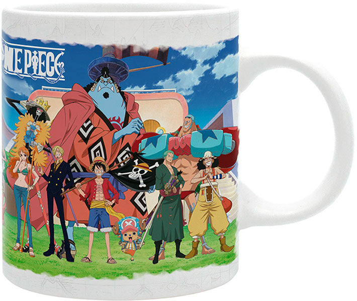 One Piece Crew On The Thousand Sunny mug