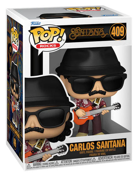 FUNKO POP Rocks Carlos Santana 409