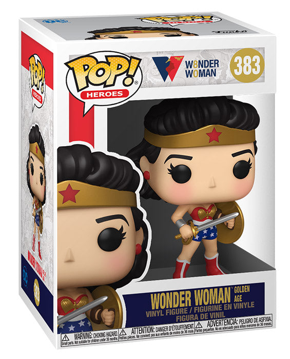 FUNKO POP Wonder Woman 80th Wonder Woman Golden Age 383