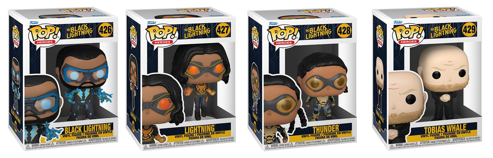 FUNKO POP ASSORTMENT Black Lightning