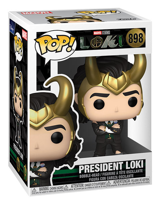 FUNKO POP Marvel Loki President Loki 898