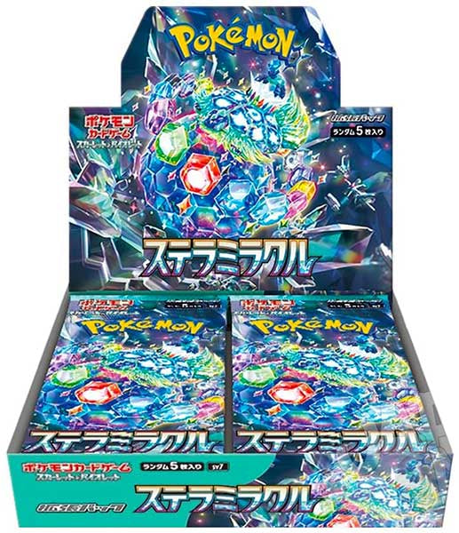 Pokemon JPN Stella Miracle Box 30 Buste