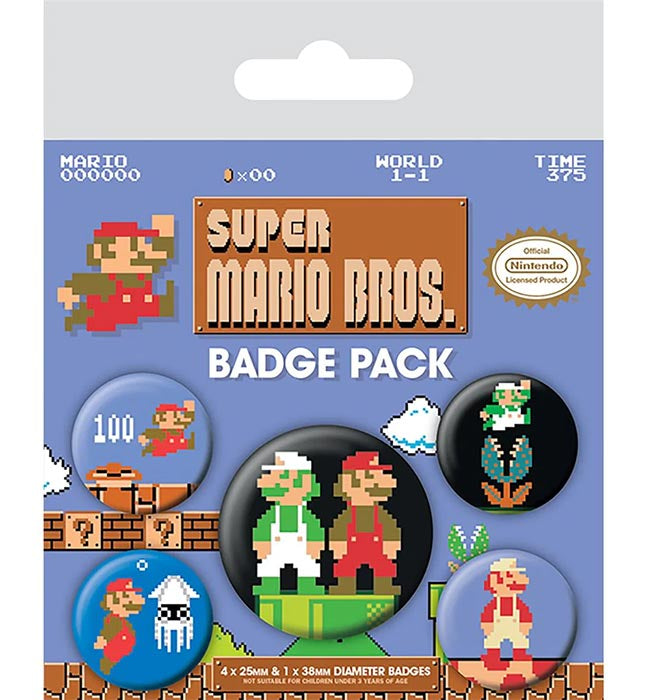 Super Mario Bros Pins