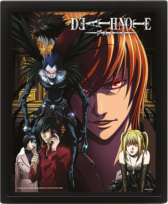 Death Note Connected By Fate 3D painting