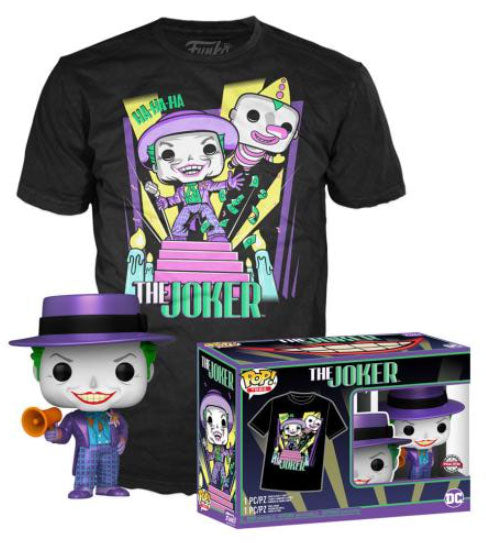 FUNKO TEE+POP Batman 89 Joker w/Speaker Metallic S