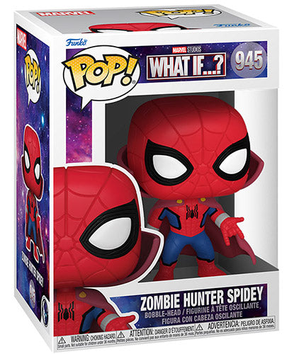 FUNKO POP Marvel What If...? Zombie Hunter Spidey 945