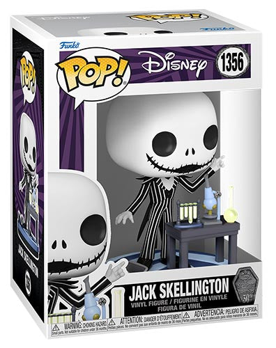 FUNKO POP Nightmare B.C. 30th Jack Skellington (Lab) 1356-0