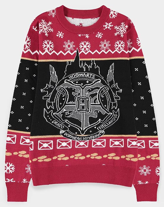 Harry Potter Weihnachtspullover XXL