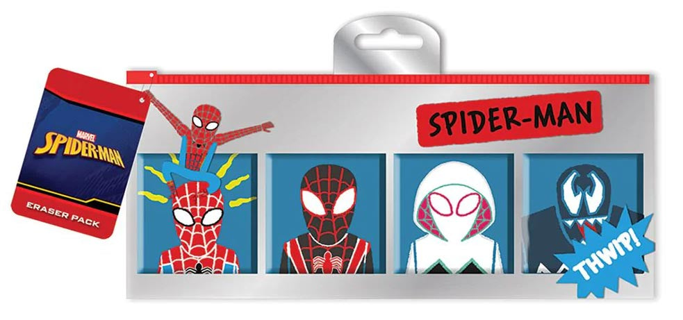 Spider-Man Sketch Erasers