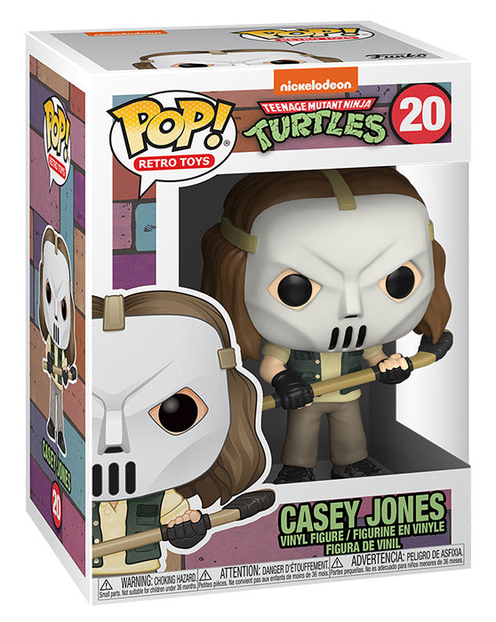 FUNKO POP TMNT Turtles Retro Casey Jones 20
