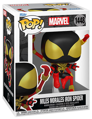 FUNKO POP Spider-Man Comics Miles Morales Iron w/Chase 1448