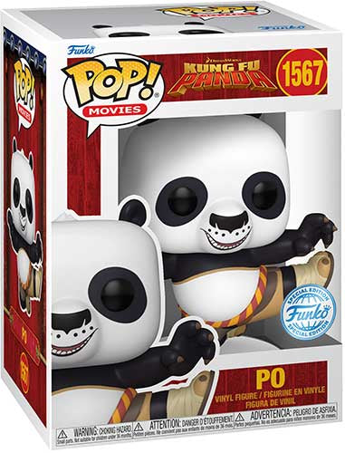 FUNKO POP Kung Fu Panda 30th Po w/Chase 1567