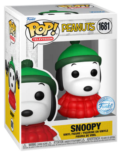 FUNKO POP Peanuts Snoopy in Coat w/Chase 1681