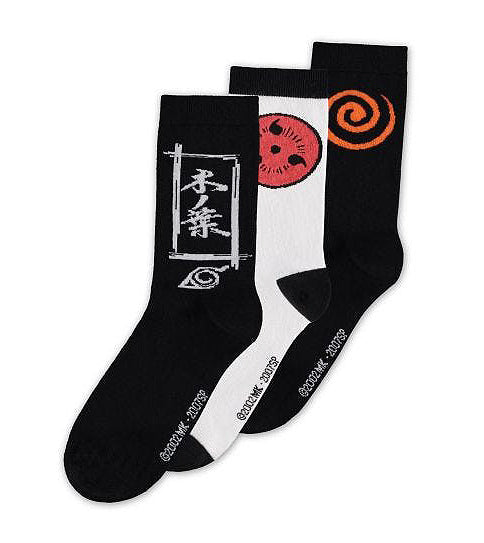 Calzini 3 Paia Naruto Symbol 39/42