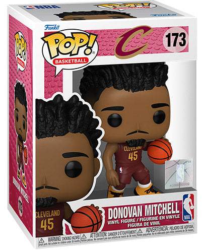 FUNKO POP NBA Cleveland Cavaliers Donovan Mitchell 173