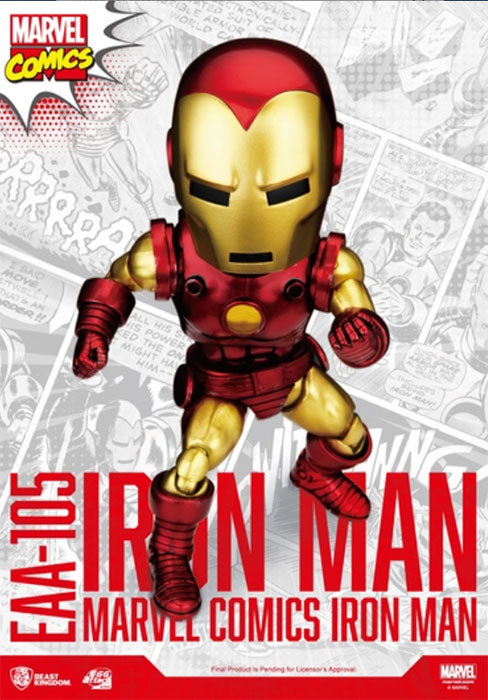 Marvel Comics Iron Man Egg Attack