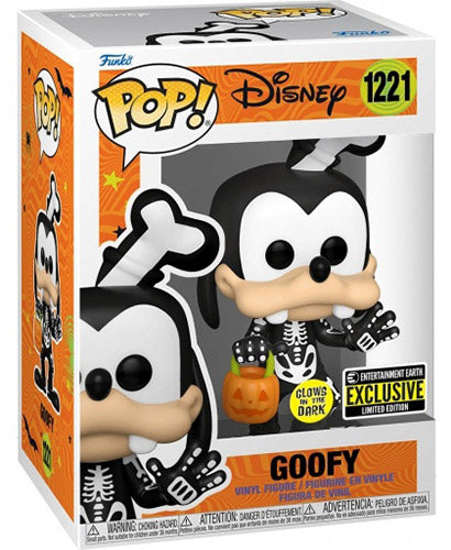 FUNKO POPS Disney Goofy Skeleton GLOW 1221