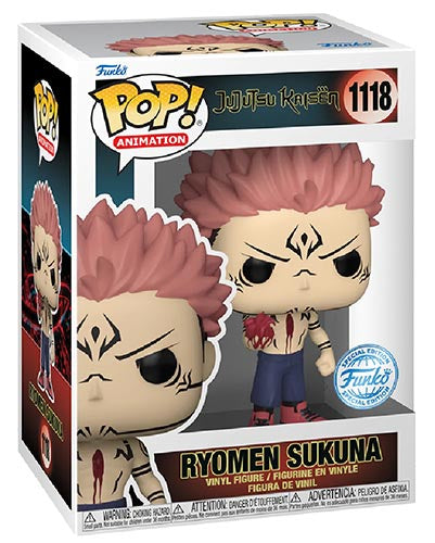 FUNKO POP Jujutsu Kaisen Ryomen Sukuna w/Chase 1118