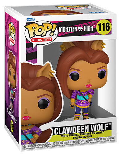 FUNKO POP Monster High Clawdeen Wolf 116