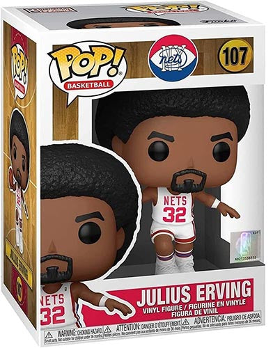 FUNKO POP NBA Brooklyn Nets Julius Erving (Home) 107