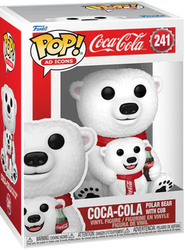 FUNKO POP Icons Coca-Cola Polar Bear w/Cub 241