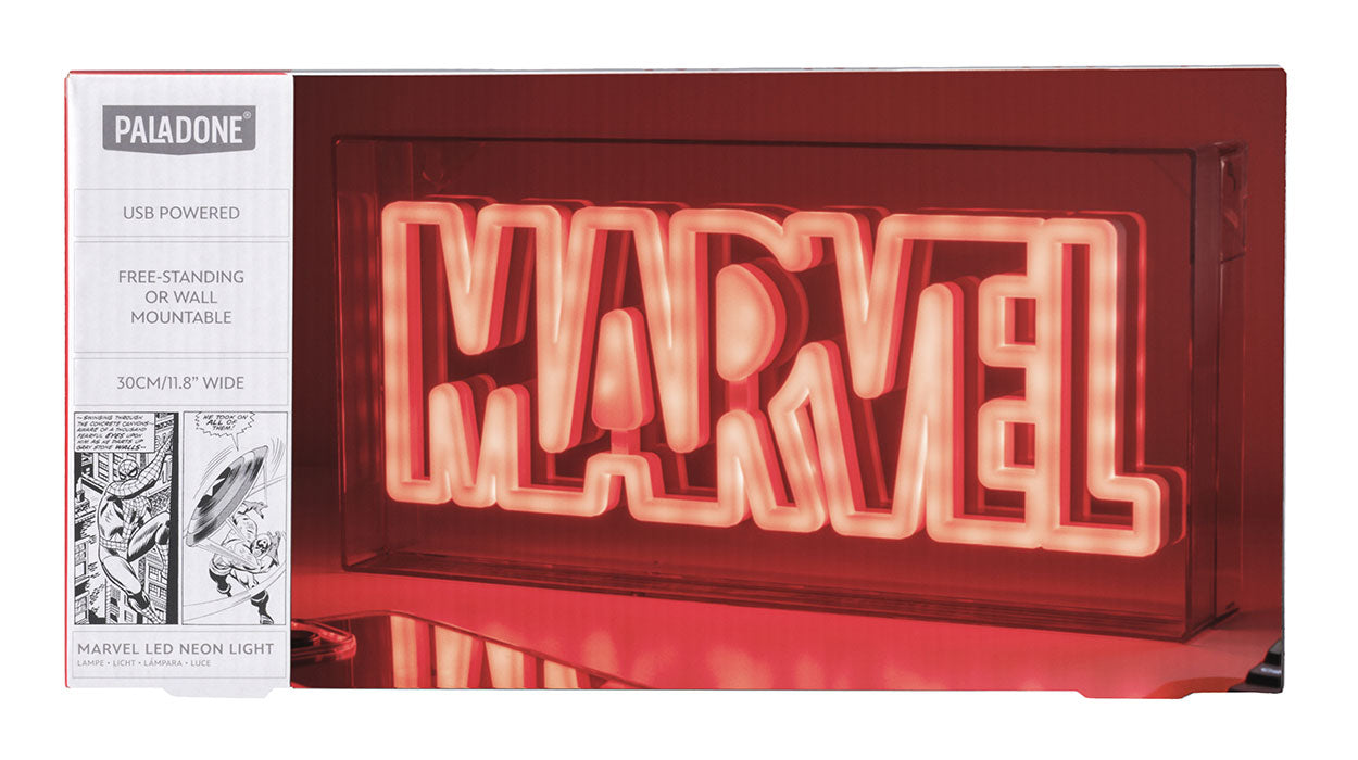 Paladone Marvel Logo Neonlampe