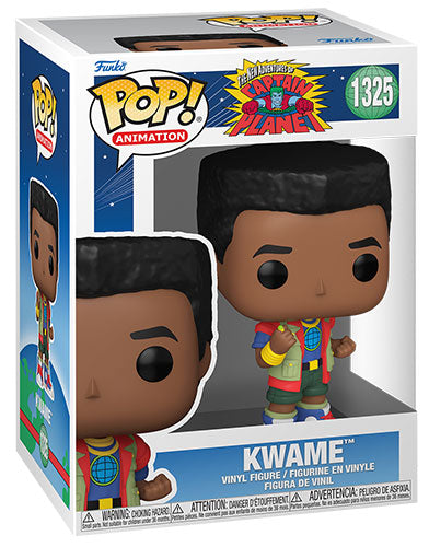 FUNKO POP Captain Planet and Planeteers Kwame 1325
