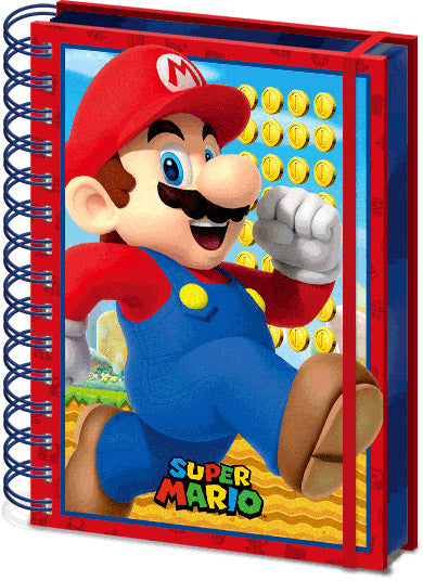 A5 3D Super Mario Agenda