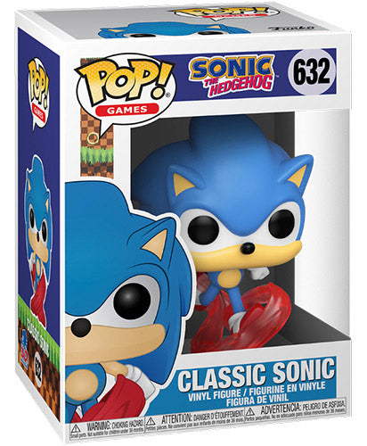 FUNKO POP Sonic the Hedgehog 30th Classic Sonic 632