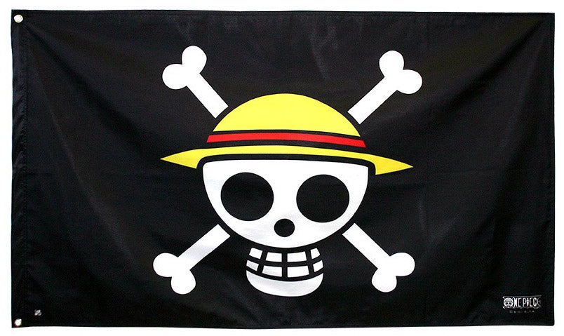One Piece Skull Monkey D.Luffy Flagge