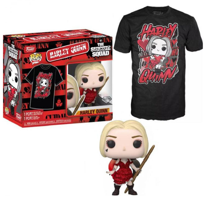 FUNKO TEE+POP Harley Quinn M